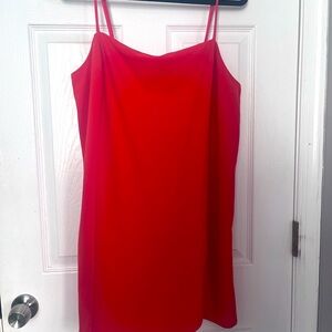Cute Orange Cocktail Dress- H&M barely worn